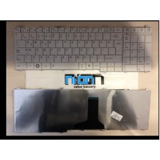 Toshiba Satellite C660D-1H7 PSC20E-01J00FPL Notebook Klavye (Beyaz TR)