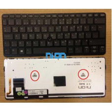 Hp Elitebook 725 G2 Notebook Klavye (Siyah TR AYDINLATMALI)