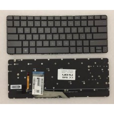 Hp Spectre Pro x360 G1 H9W43EA Notebook Klavye (Koyu Gri TR Aydınlatmalı)