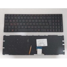 Asus Rog Strix GL502VS GL502VY Notebook Klavye (Siyah TR Aydınlatmalı)