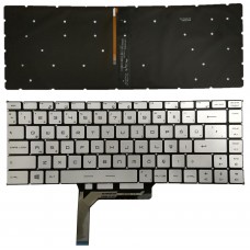 Msi GF63 Thin 9SC-693TR Notebook Klavye (Gümüş AYDINLATMALI TR )