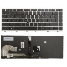 Hp EliteBook 840 G5 3JX27EA 5SR86ES Notebook Klavye (Siyah-Aydınlatmalı TR)
