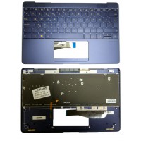 Asus ZenBook 3 UX390 UX390UA Notebook Klavye (Koyu Mavi Aydınlatmalı TR Kasalı)