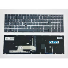 Hp Zbook 15 G5 Notebook Klavye (Siyah Aydınlatmalı TR)