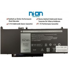 Dell Latitude E5470 Tip 2 Notebook Batarya - Pil (Nion Marka)
