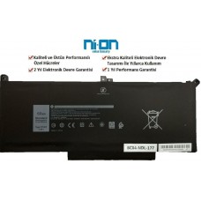Dell Latitude 7290 E7290 Notebook Batarya - Pil (Nion Marka) Dell Latitude 7290 E7290 Notebook Batarya - Pil (Nion Marka)