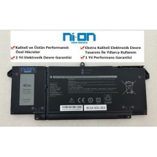 Dell GH5Y5 0GH5Y5 HDGJ8 0HDGJ8 Notebook Batarya - Pil (Nion Marka)
